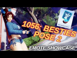 [PSO2 NGS] 1056: Besties Pose 2 Emote lobby Action 1056「なかよしポーズ2」