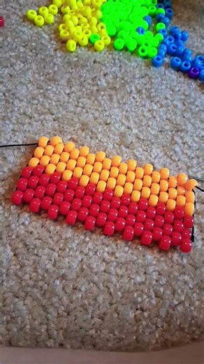 Make a kandi bag with me! #kandi #bag #etsy