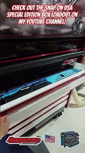 Check out the Snap On USA special edition box LOADOUT on my channel!