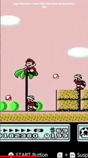 Secret Third Flute Found in Super Mario Bros 3 Exploring the Second Boss Ship #SuperMarioBros3