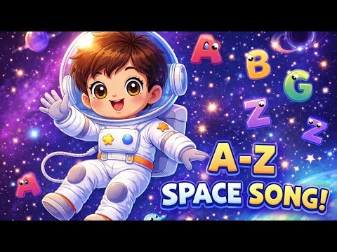 Learn the Alphabet in Space! 🌟 Fun A-Z Song for Kids