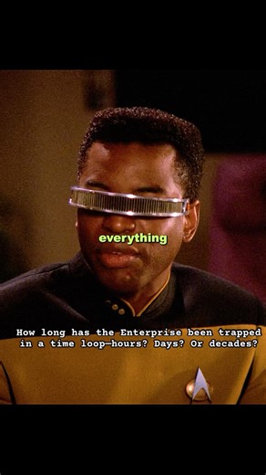 How long has the Enterprise been trapped in a time loop—hours? Days? Or decades?#shortvideo #shorts