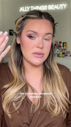 [Iinks in comments] 💜 lilac shimmer eyeshadow tutorial @hudabeauty @ardellbeauty @sweedbeauty @lancomeofficial @maybelline @anastasiabeverlyhills | Ally Things Beauty