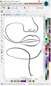 How to use B Spline tool for Drawing and Tracing in CORELDRAW