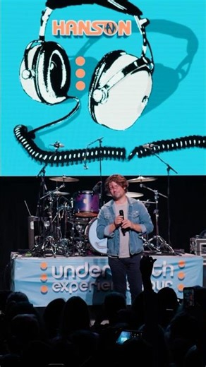 We all know the feeling. “Weird,” live from The Underneath Experience. #hanson #livemusic