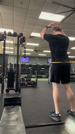  **Banded Broad Jump — Power + Control**  Perfect for building...