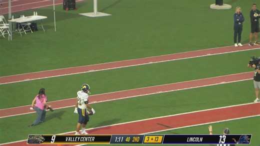 Lincoln vs Valley Center football highlights 12-12-2025