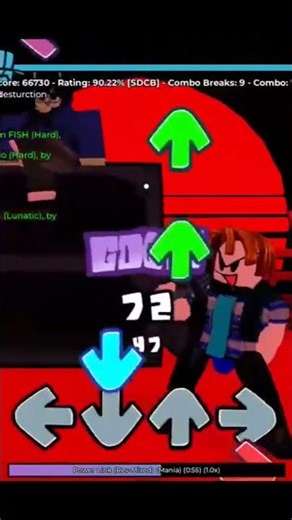 Playing FNF with Xbox controller#fnf #roblox #fnfmod #banger