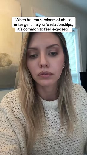 The skill you’re learning here is self-attunement - learning to recognize the difference between danger and discomfort in your body. The difference between a trigger and an opportunity to repair with yourself. For more support, keep following and use the link in my comments to access my resources🤍 | Amy L. Fiedler