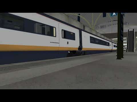 Eurostar Class 373 departing Lille Europe Train simulator 2022