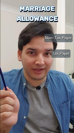 How to claim marriage allowance - Get tax relief #shorts