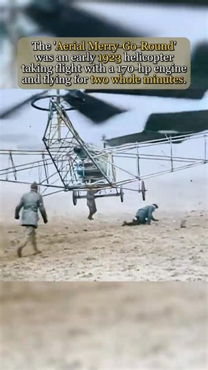 Would You Fly in the 1923 'Merry-Go-Round'?