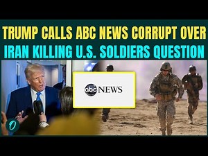 VIDEO: Trump SLAMS ABC News, Dodges Dead Soldiers Question | Iran War Chaos Makes Him Angry