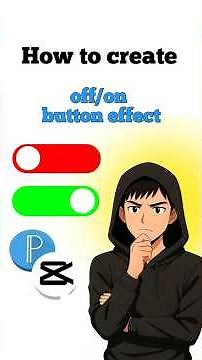 How to create Off/On button effect | Alight motion Tutorial 🧐