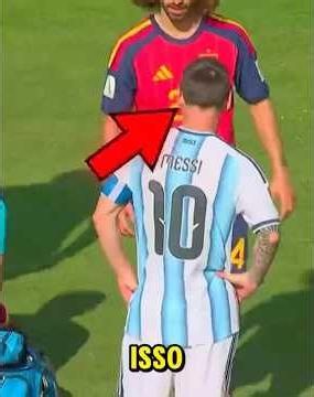 Messi Tried to Rob Spain in the World Cup Final!