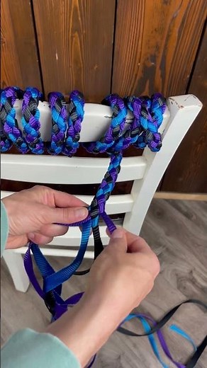 Braiding a Mule Tape Lead Rope #diyhorsetack #muletape #diyprojects #barrelracing