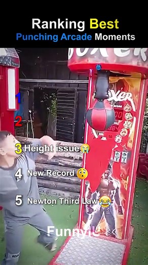 Ranking best punching arcade moments #funny #funnyshorts