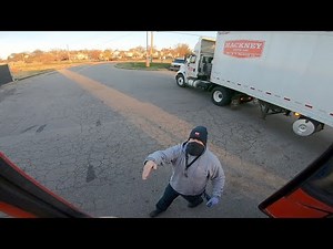 Veteran trucker gets MAD and teaches rookie a lesson.