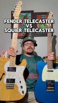 Fender vs Squier! Telecaster Edition!