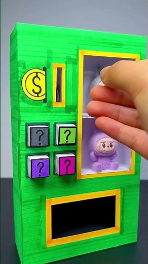 Diy Paper Vending Machine~Paper Art Creativity #Shorts #Papercraft