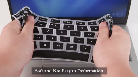 Keyboard Cover Skin for Dell Latitude 5500 5501 5510 5511 15.6 inch Laptop and Dell Precision 15 3551 3540 3541 15.6" with Trackpoint, Dell Latitude 5500 Cover-Black