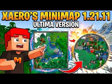 ➡️ COMO DESCARGAR E INSTALAR XAERO'S MINIMAP EN MINECRAFT 1.21.11 (ÚLTIMA VERSIÓN) ✅