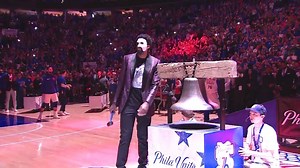 462K views · 7.2K reactions | Phantom of the Process. Embiid rang the Philly bell with a special mask on  | Bleacher Report | Facebook