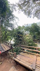 137K views · 4.9K reactions | Bamboo arch bridge in Indonesia | Bansi Bishnoi vlog | Facebook