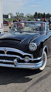 21K views · 810 reactions | 1953 Packard Caribbean Convertible Black Classic Car Drive By M1 Concourse Cars and Coffee 2024 | Casey Faitel | Facebook