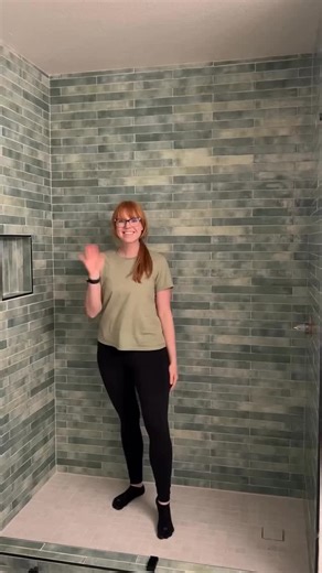 39K views · 63 reactions | ✨ Precision meets polish. The Enigma Shower Door adds sleek sophistication to this stunning space by @waterfallwoodworking. Smooth glide. Frameless design. Total luxury. #DreamLineEnigma #WaterfallWoodworking #BathroomDesign #ShowerGoals #ModernCraftsmanship | DreamLine Shower | Facebook