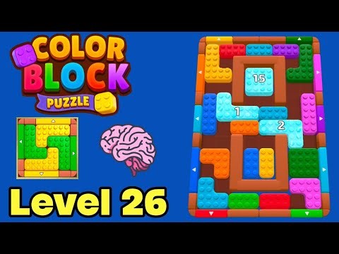 Color block puzzle 3d jam level 26 walkthrough