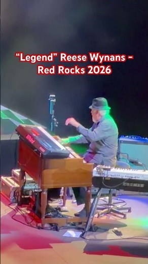 Reese Wynans joins Joe Bonamassa on stage at Red Rocks Amphitheatre • 2026