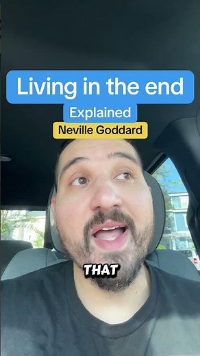 Living in the end! Neville Goddard teachings. #nevillegoddard #nevillegoddardlawofassumption