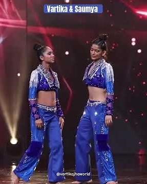 Vartika Jha 💃Saumya Kamble 💃on “Manika”| Power Duo Dance Performance | #ytshorts #dance #shorts