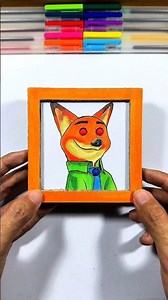 Zootopia2 Nick Wilde Cardboard Pinball Game #diy #zootopia2 #shortsvideo