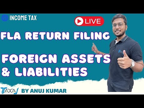 FLA Return Live Filing Online on FLAIR Portal | Foreign Assets & Liabilities Reporting Form RBI