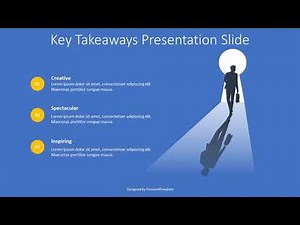 Key Takeaways Presentation Slide - Free Google Slides theme and PowerPoint template