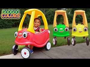 GAGA TEACH TALKING CAR THE COLORS! Learn With Goo Goo Gaga