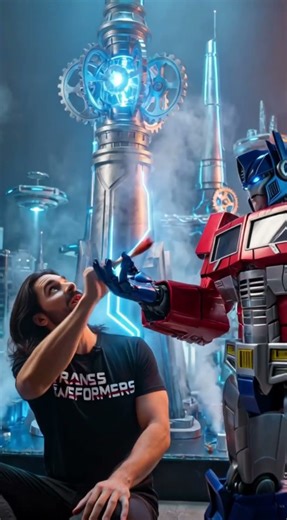 Optimus Prime Awakens Cybertron ⚡ The Metal Planet Rises