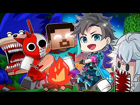 化け物と友達になるマインクラフトが面白い...総集編【 マイクラ / マインクラフト 】
