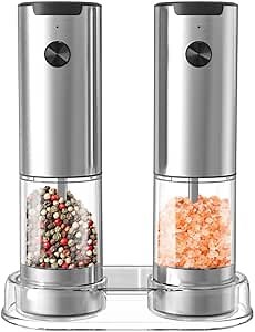 Dry battery electric grinder with button