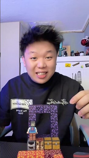 MAKE A REAL MINECRAFT NETHER PORTAL!!