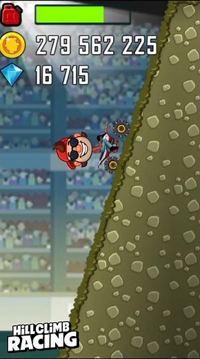 POWER of MOTOCROSS BIKE in HILL CLIMB RACING