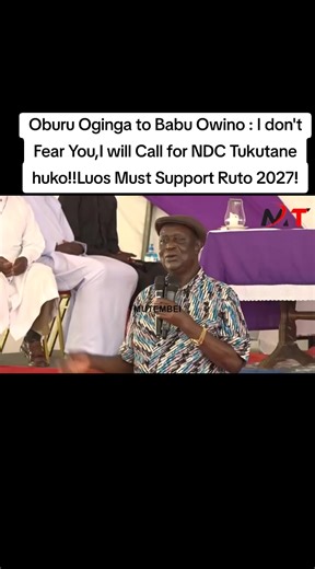 Oburu Oginga to Babu Owino : I don't Fear You,I will Call for NDC Tukutane huko!!Luos Must Support Ruto 2027!#merupolitics #mckaree #merutiktokers #kiraaciogiaciaca #currentaffairs
