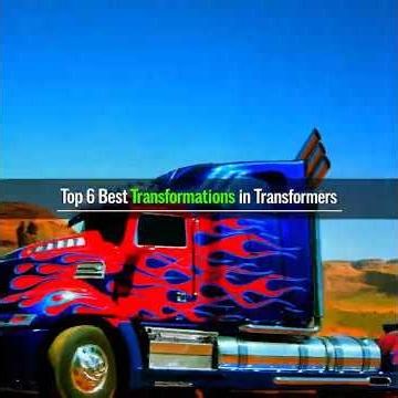 Top 6 Best Transformations in Transformers(PT-6)🥶💀#transformers #optimusprime #bumblebee #edit