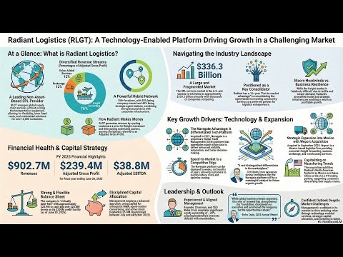 Deepdive into Radiant Logistics. Logistics provider.