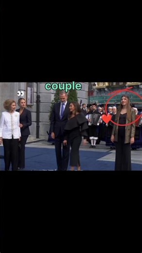 👩‍❤️‍👨princess Leonor specialy cares Dona Sofia#royal#leonor#sofia#newshort.