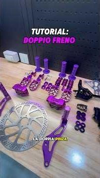 Doppia pinza sul freno posteriore #tutorial #bike