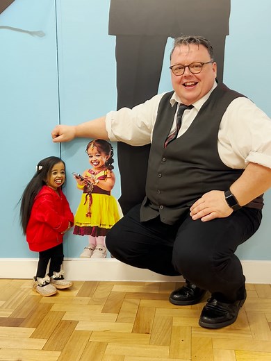 Jyoti Amge at Guinness World Records London HQ
