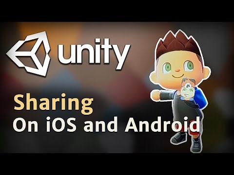 Unity Social Sharing Tutorial 2020 (Android and IOS)